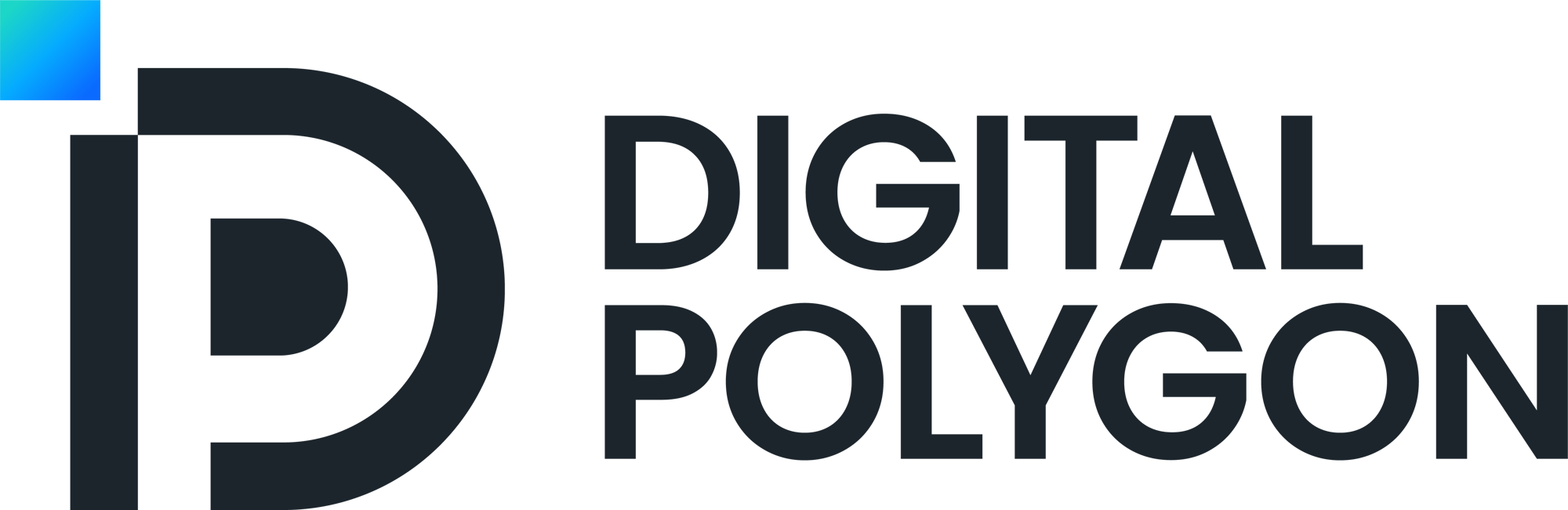 Digital Polygon Logo Digital Polygon Logo